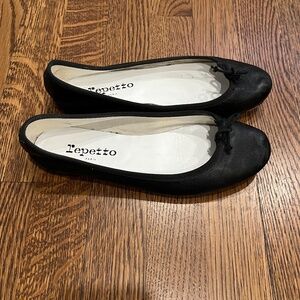 Repetto black ballet flats sz 38.5/8